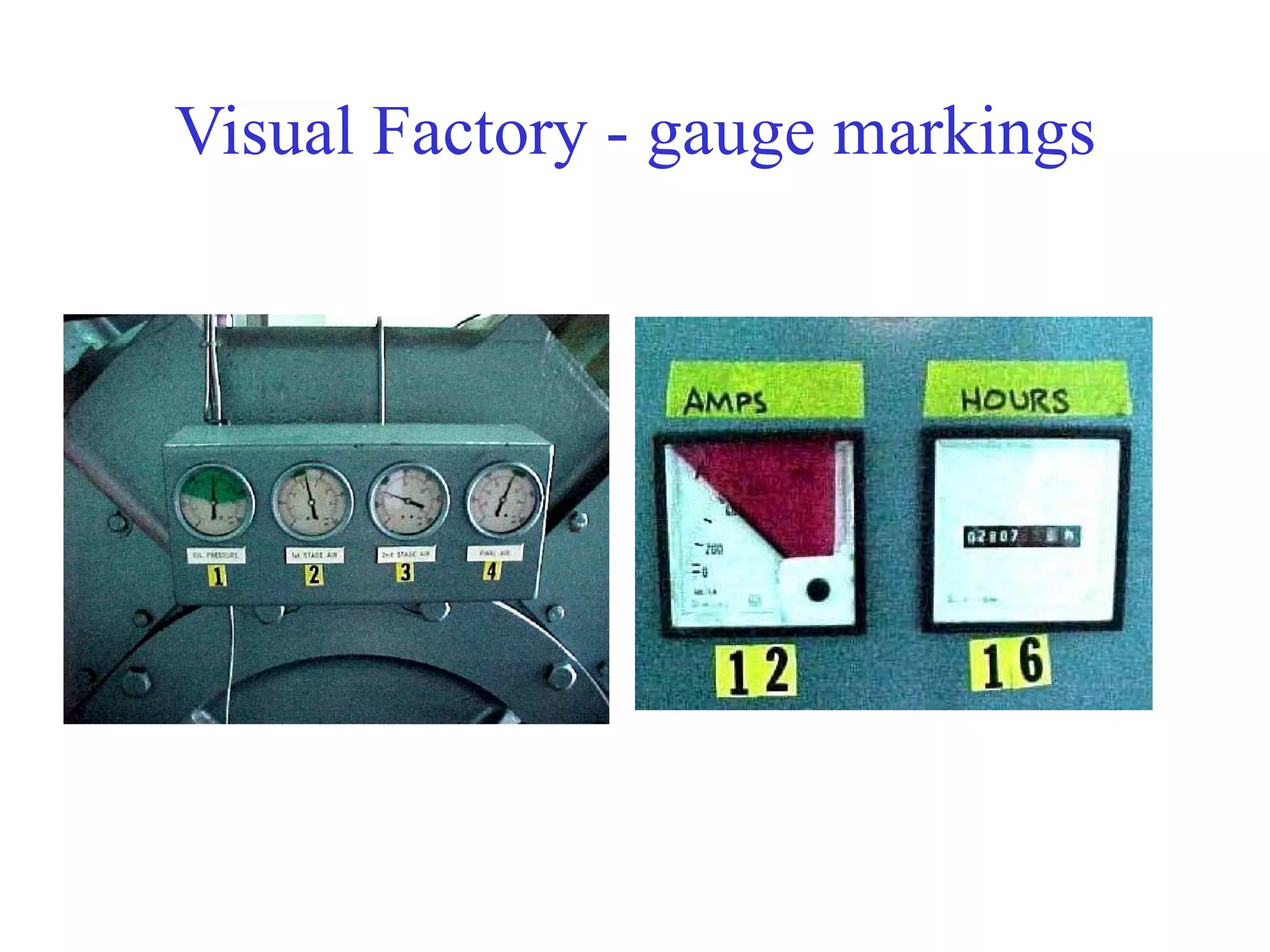 Visual Factory - gauge markings 