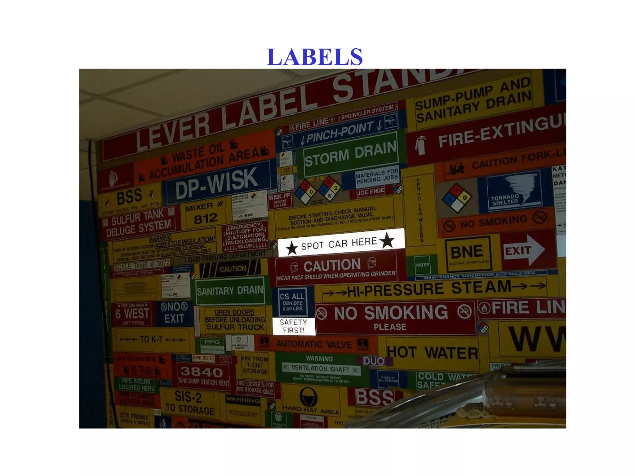LABELS 