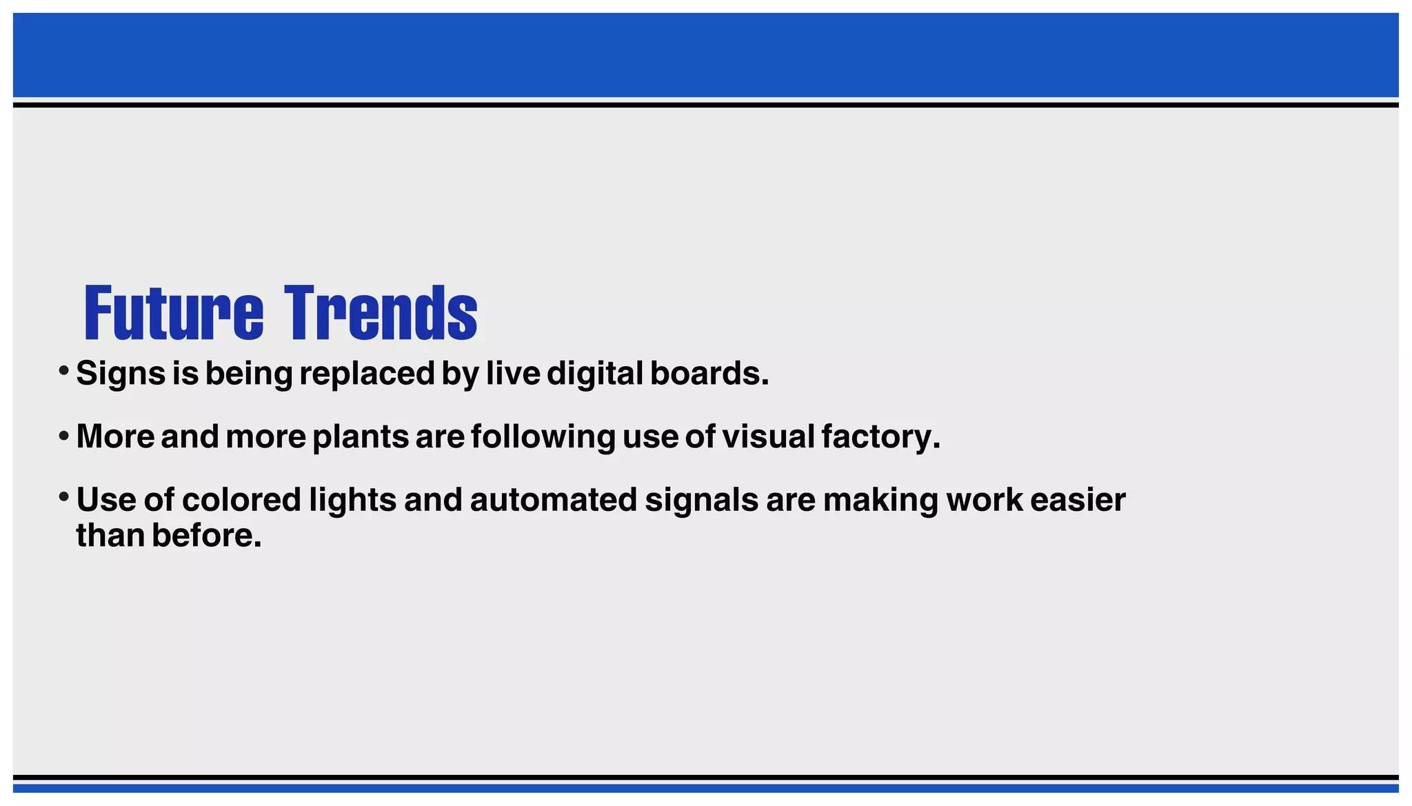 PPT ON VISUAL FACTORY