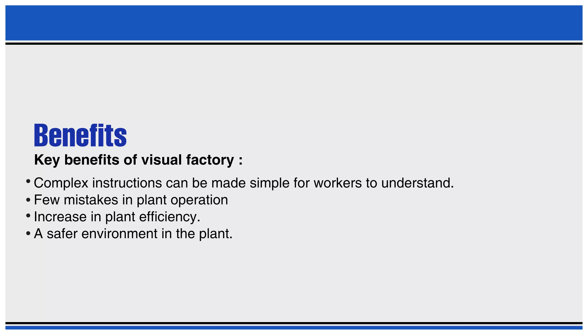 PPT ON VISUAL FACTORY