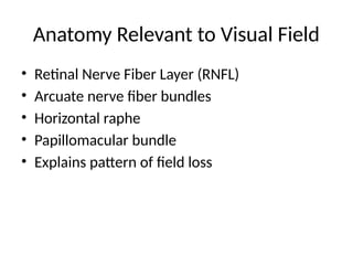 Visual Field To Rnfl Visual_Field_Glaucoma123aaassssssssssssssss | PPTX