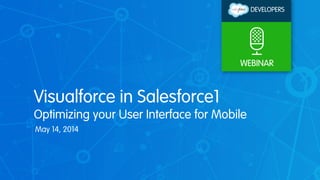 Visualforce in Salesforce1: Optimizing your User Interface for Mobile | PDF