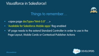 Visualforce in Salesforce1: Optimizing your User Interface for Mobile | PDF