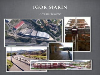 IGOR MARIN
 A visual resume
 