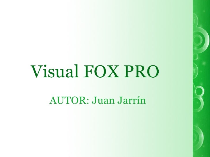visual basic fox pro Chapter 4 introduction to visual basic net many visual foxpro developers have an aversion to anything that bears the name “visual basic” this chapter aims to help you look past this prejudice and take a fresh look at the new incarnation of visual basic—visual basic net. visual basic fox pro Chapter 4 introduction to visual basic net many visual foxpro developers have an aversion to anything that bears the name “visual basic” this chapter aims to help you look past this prejudice and take a fresh look at the new incarnation of visual basic—visual basic net.