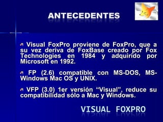 Visualfoxpro | PPT