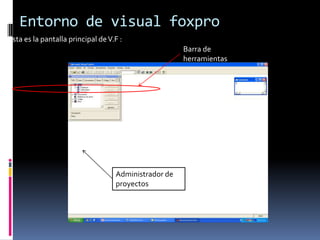 Visual fox pro 6.0 | PPTX