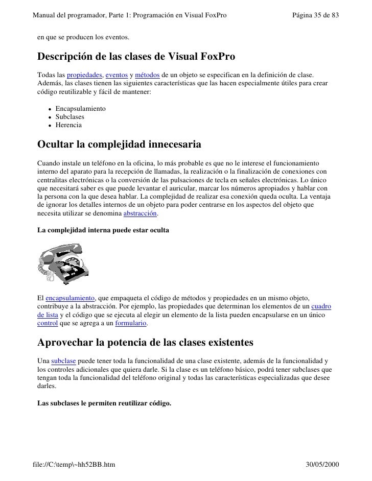 Visual fox pro manual del programador