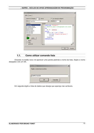 Apostila sobre o Visualg