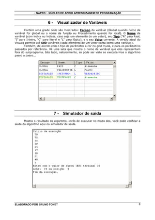 Apostila sobre o Visualg