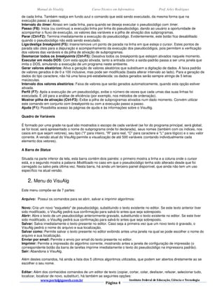 Apostila Visualg | PDF