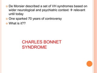 A Simple Guide To Charles Bonnet Syndrome, Diagnosis, Treatment