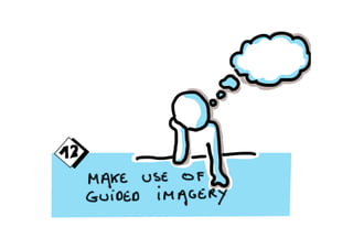 Visual harvesting productive and colorful meetings