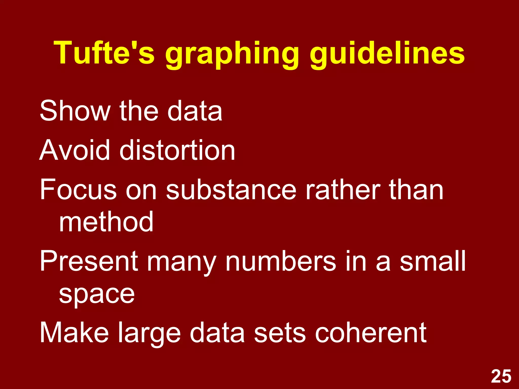 Ordinal / ranked scale Conveys  order , but not  distance e.g. in a race, 1st, 2nd, 3rd, etc. or ranking of favourites or preferences 