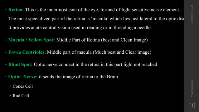 Visual Impairment | PPT