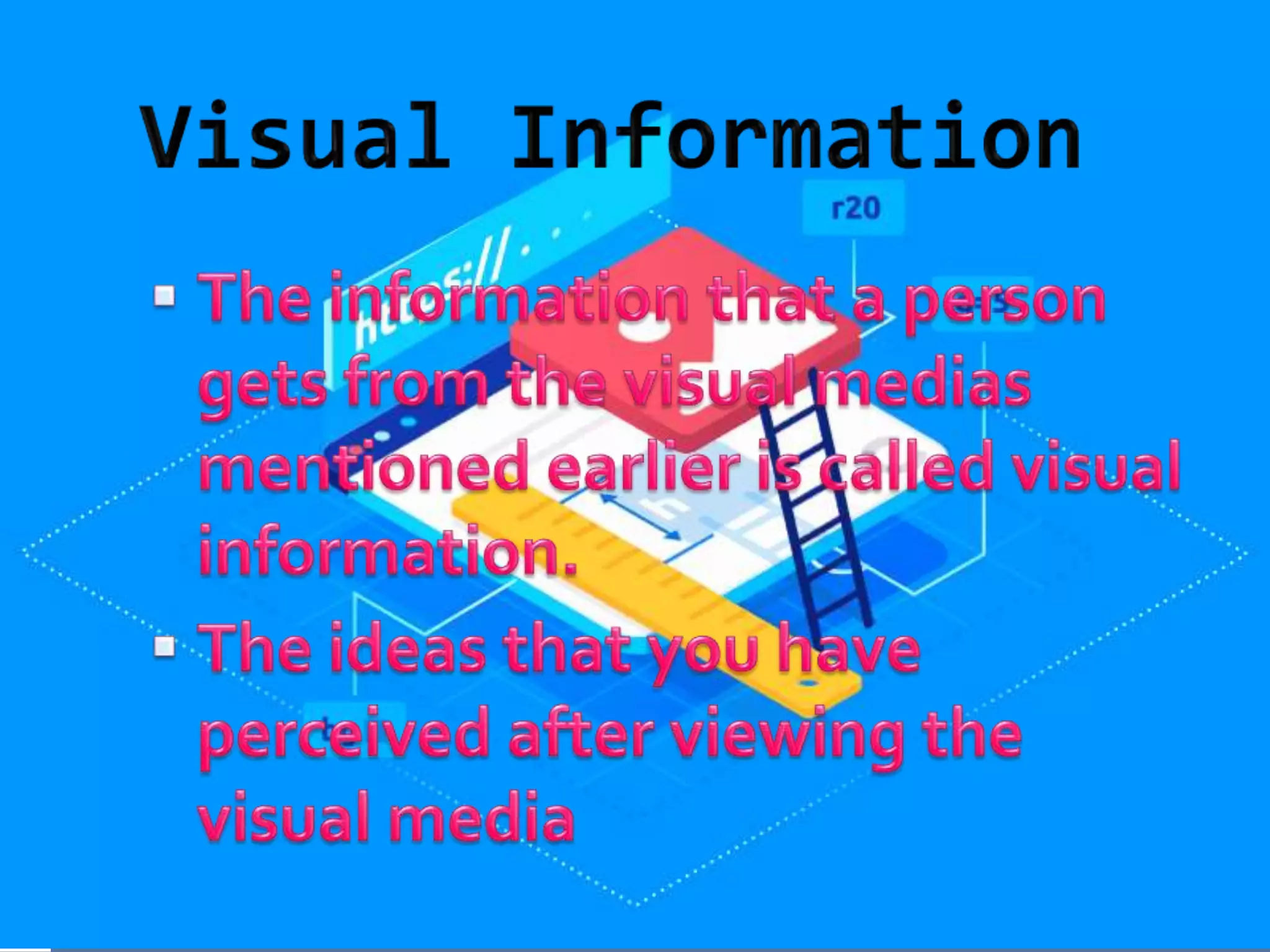 Visual information and mediaaa | PPTX