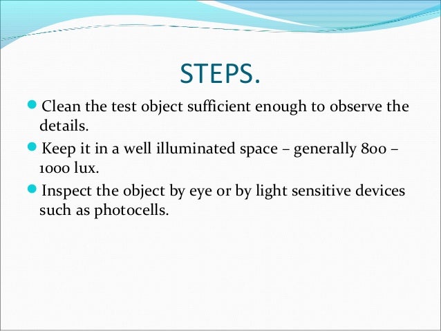 test kingston eye Visual R Kingston Basic inspection test kingston eye Visual R Kingston Basic inspection