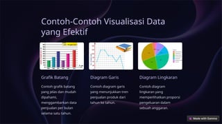 VISUALISASI-DATA VISUALISASI-DATAVISUALISASI-DATA | PPTX
