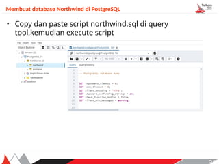 Visualisasi Data Dengan Tibco JasperSoft dan PostgreSQL 1.pptx