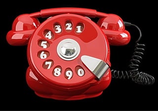 Visualisation 3D - Telephone Rouge