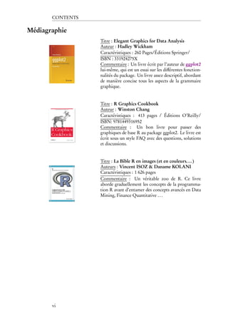 Visualisation graphique R avec ggplot2 | PDF