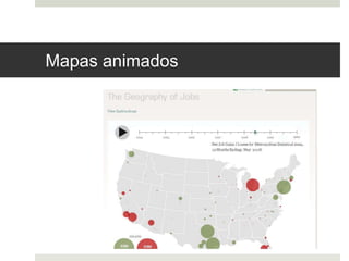 Mapas animados 
 