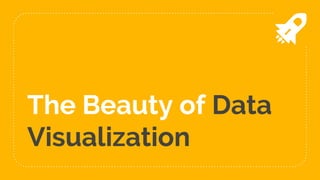 The Beauty of Data
Visualization
 