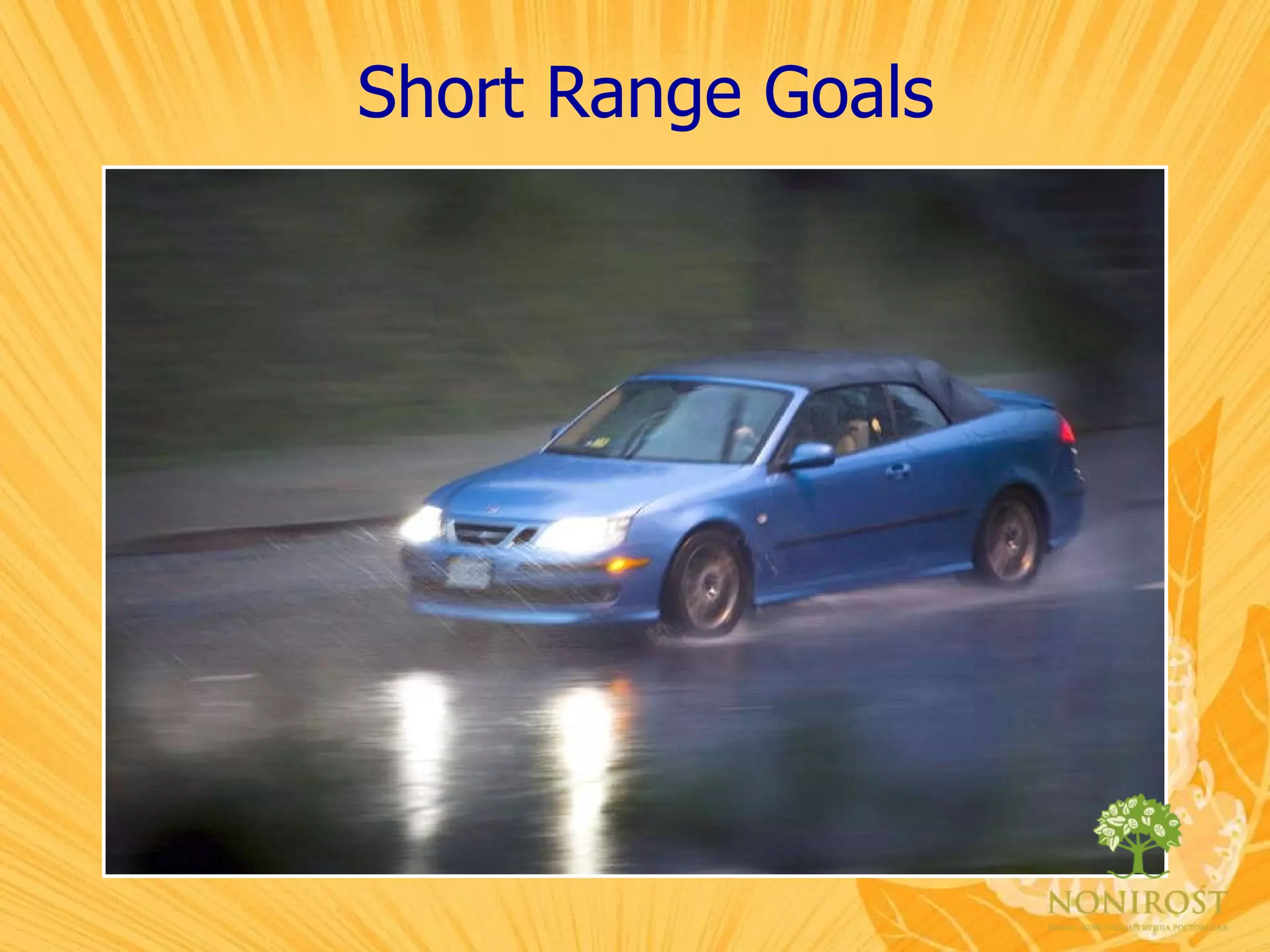 Short Range Goals 