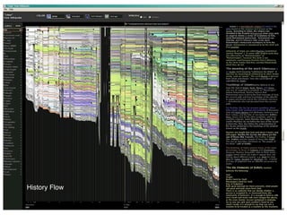 History Flow

               16
 