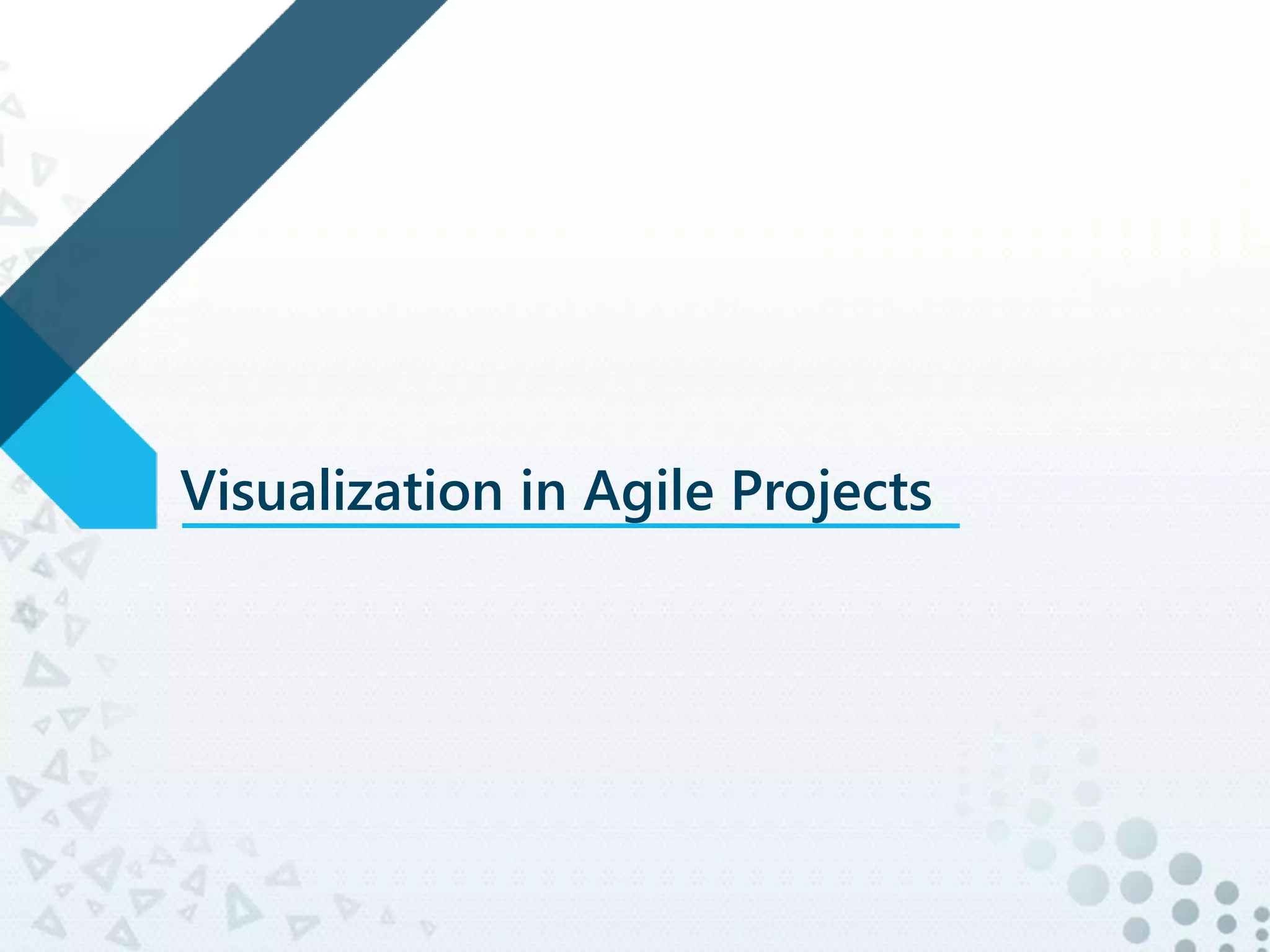 www.ScaleUpConsultants.com
 The traditional project plans and status reports are not as
effective
 Infuse collaboration
 Increase communication
 Focus on the right things
 See the whole, look at the big picture
 Reducing risk
Why Visualize our Work?
 