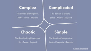Cynefin framework
 