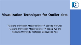 Visualization Techniques for Outlier data | PPT