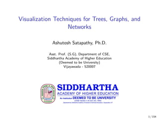 Visualization Techniques for Trees Graphs Clusters and Networks | PDF