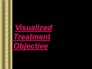 Visualized
Treatment
Objective
 