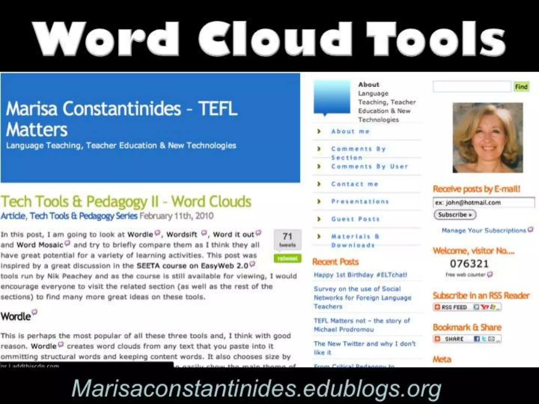 Visualizing Vocabulary with Your Students