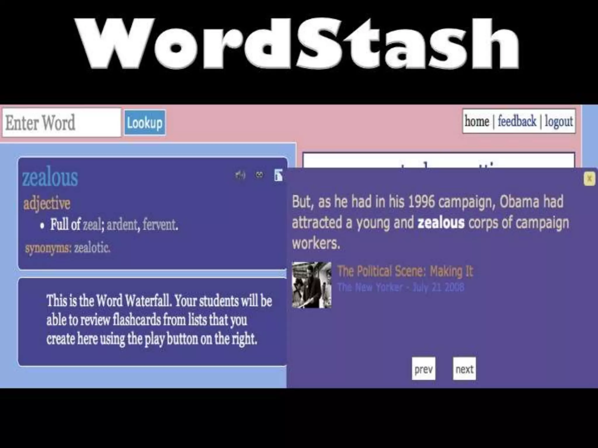 Visualizing Vocabulary with Your Students