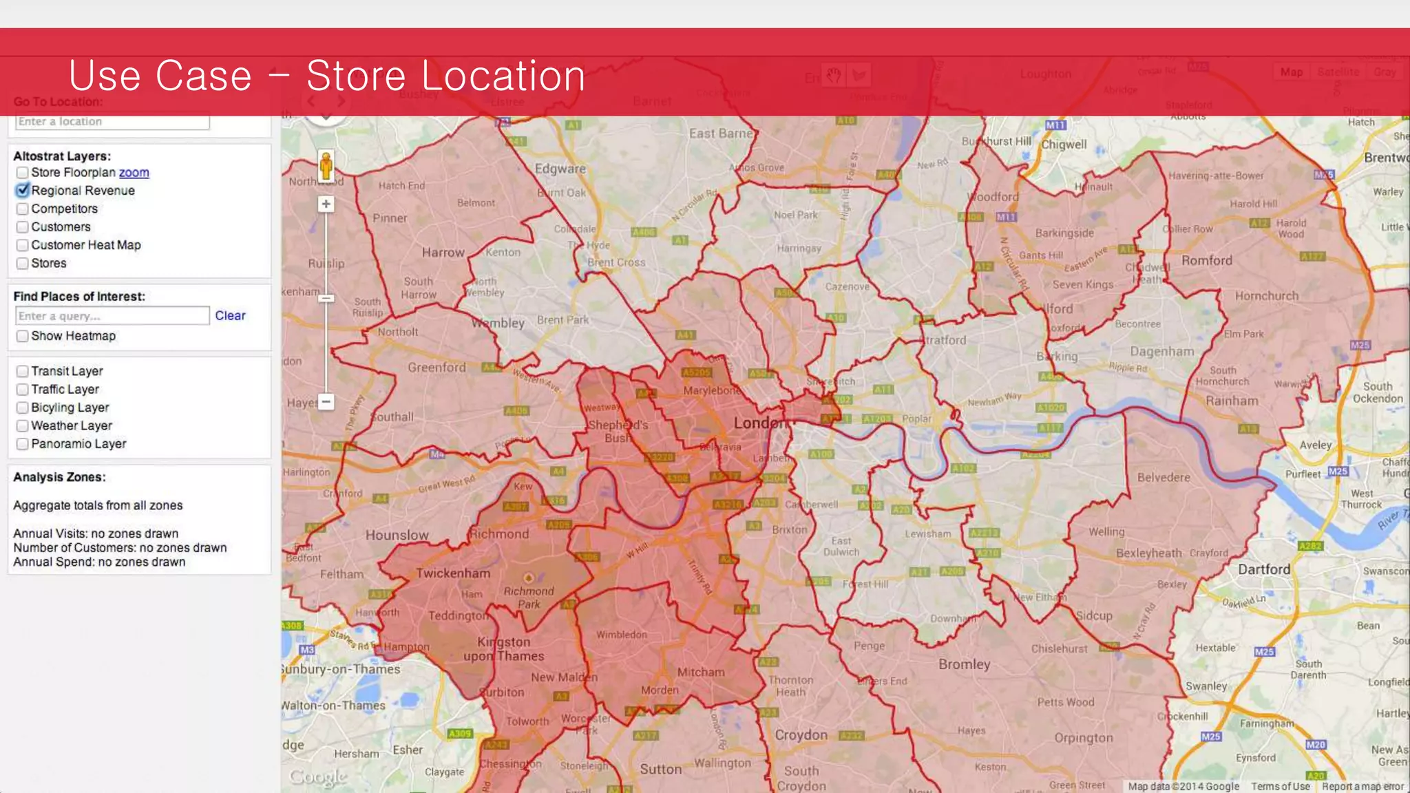 Use Case - Store Location
 