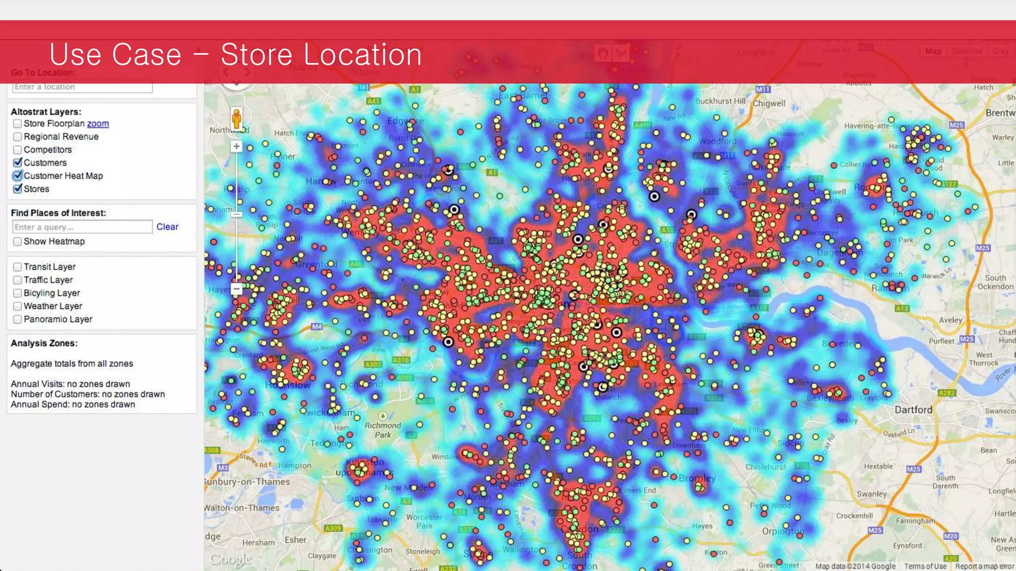 Use Case - Store Location
 