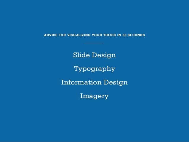 Bridges monash visualise your thesis picture