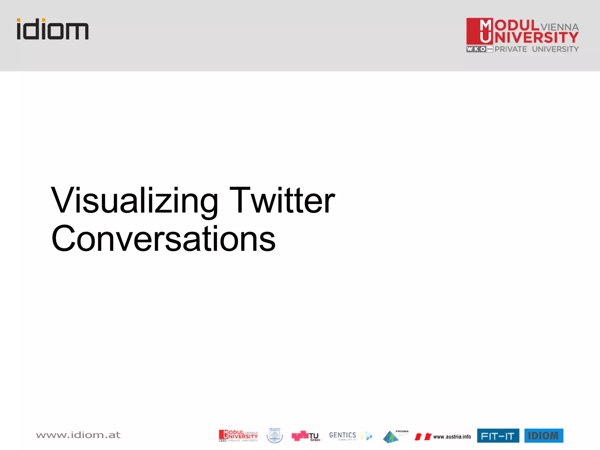 Visualizing Twitter Conversations Ppt
