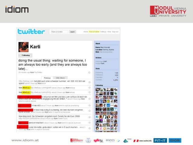 Visualizing Twitter Conversations Ppt
