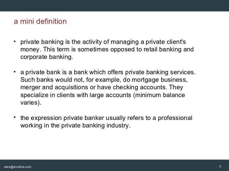 Visualizing Private Banking Strategy And Business Models