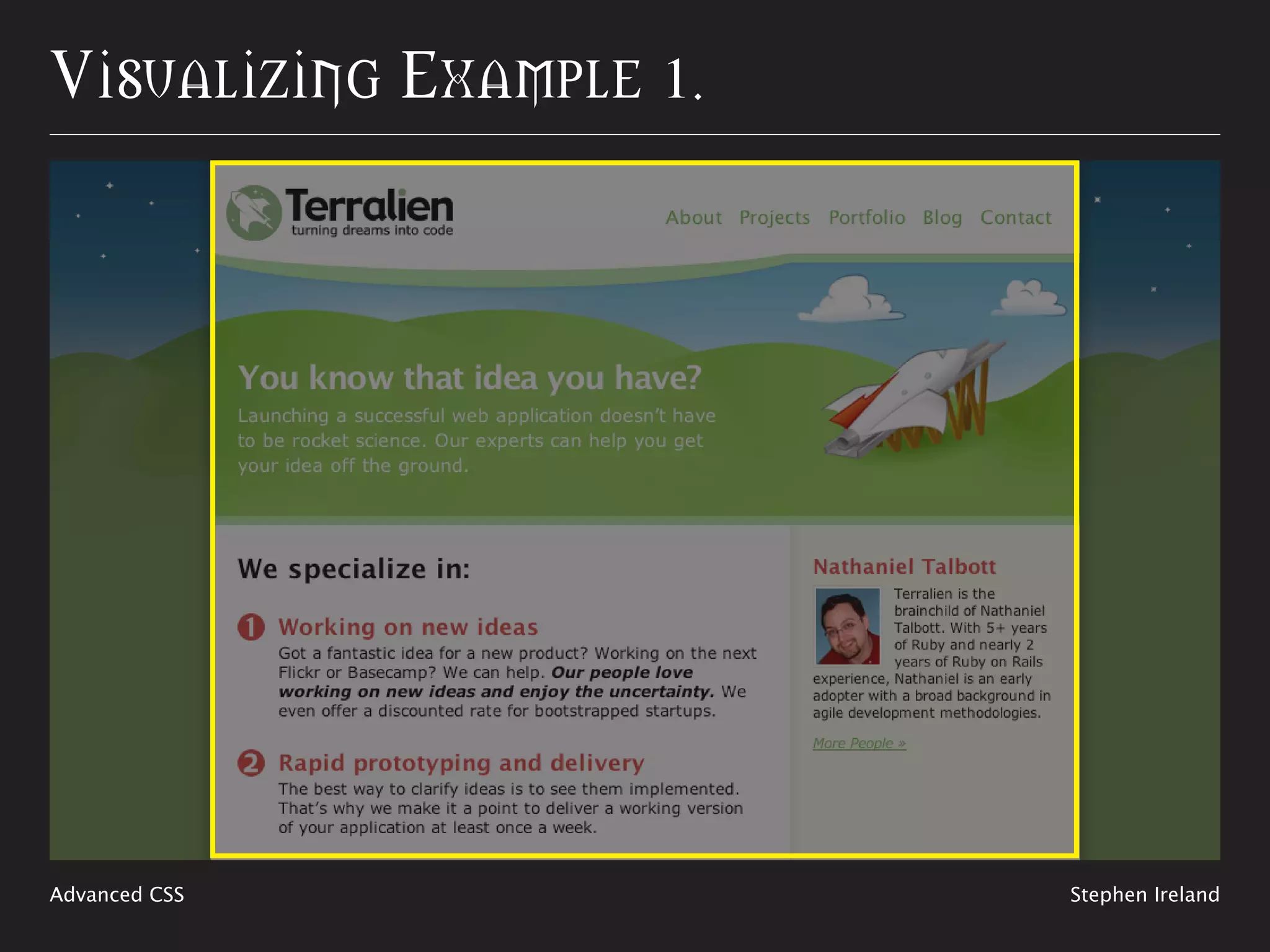Visualizing The Code