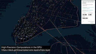 Gl Example Visualizing large datasets with js using deckgl | PDF