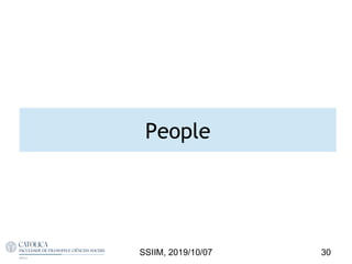 People
30SSIIM, 2019/10/07
 