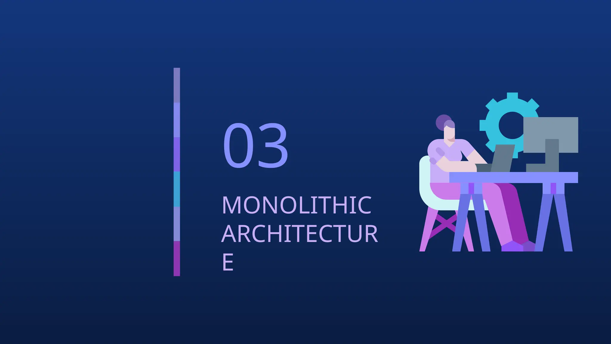 03
MONOLITHIC
ARCHITECTUR
E
 