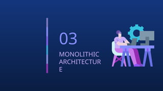 03
MONOLITHIC
ARCHITECTUR
E
 