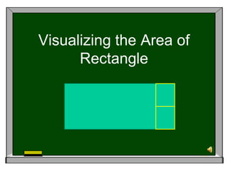 Visualizing the Area of
      Rectangle
 