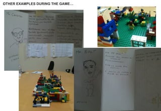 OTHER EXAMPLES DURING THE GAME…

 