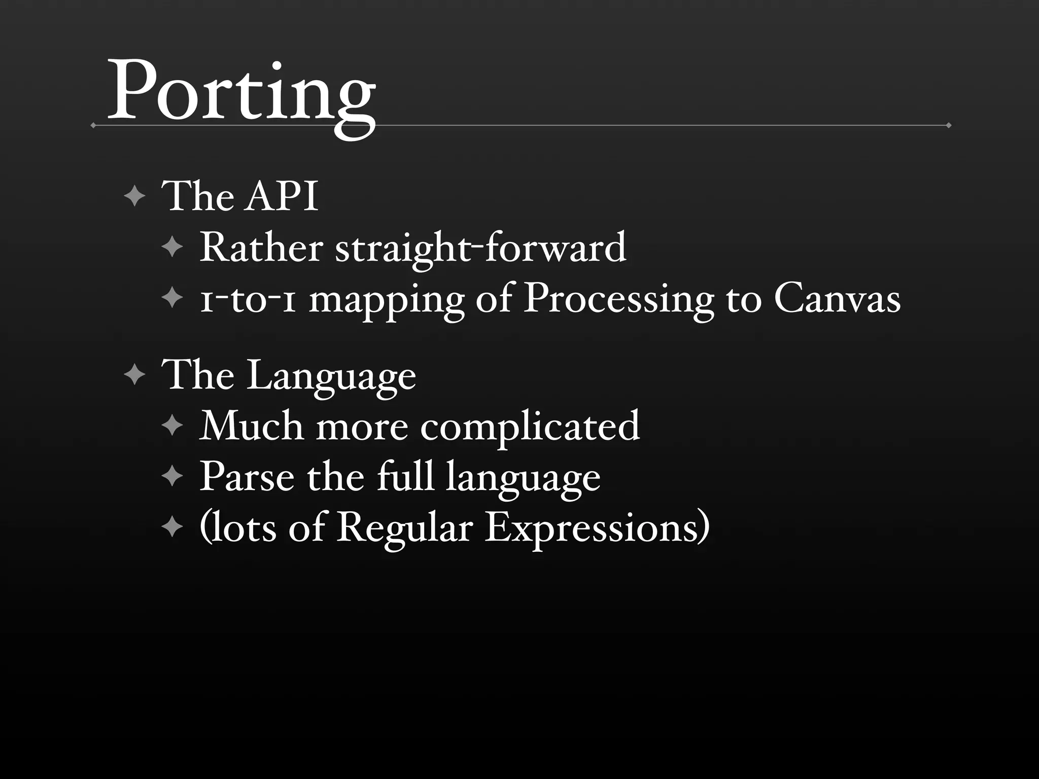Building a Visualization Language